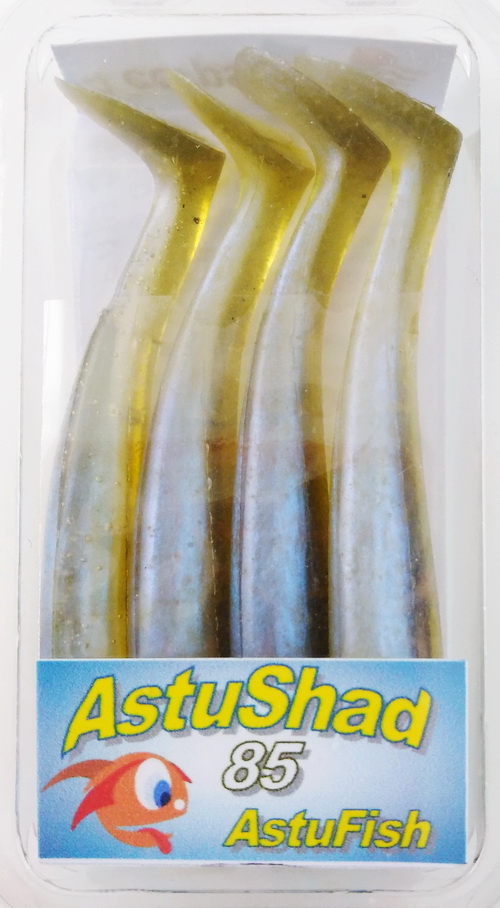 ASTUFISH LS ASTUSHAD 85 PACK DE 4 CORPS (Vert Ayu)