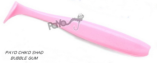 PAYO CHIKO SHAD 4" BUBBLE GUM