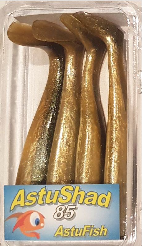 ASTUFISH LS ASTUSHAD 85 PACK DE 4 CORPS (Silver Olive)