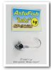 ASTUFISH TETE LULU 4 Gr (Yeux Argent) HAMPE LONGUE - 4 pièces