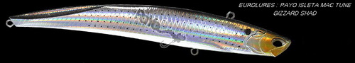 PAYO ISLETA 140S MAC TUNE GIZZARD SHAD