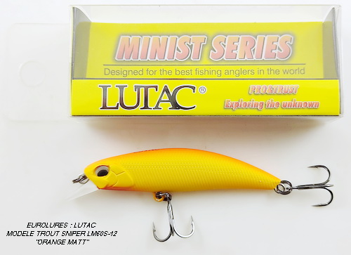 LUTAC SNIPER TROUT LM60S-12 ORANGE MATT