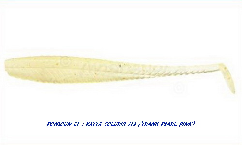 RATTA SHAD 2.25 inch (Coloris 119 -Trans Pearl Pink)