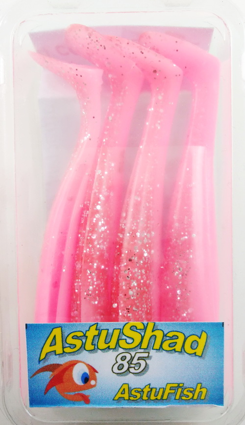 ASTUFISH LS ASTUSHAD 85 PACK DE 4 CORPS (Rose Bubble)