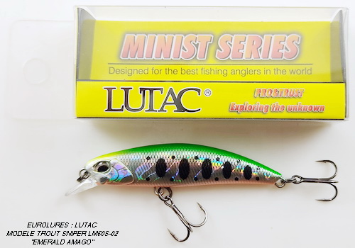 LUTAC SNIPER TROUT LM60S-04 EMERALD AMAGO