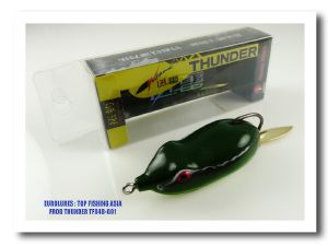 TOP FISHING THUNDER FROG GREEN FROG (60mm) - SERIE TF04