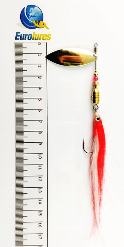 EUROLURES "SAMARA" modèle MK2 "STREAMER" BLOOD WILLOW GOLD N°4